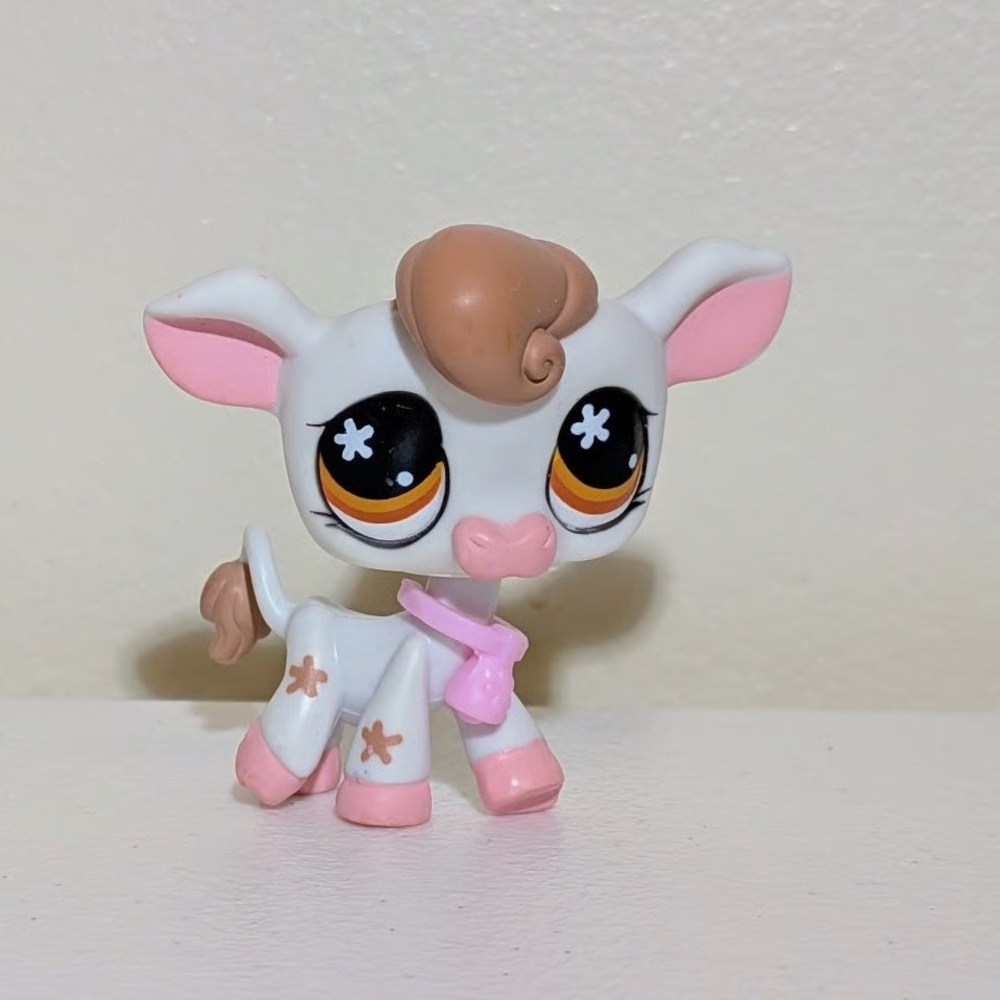 LPS Cow #476 Toy - Picture 1 of 3